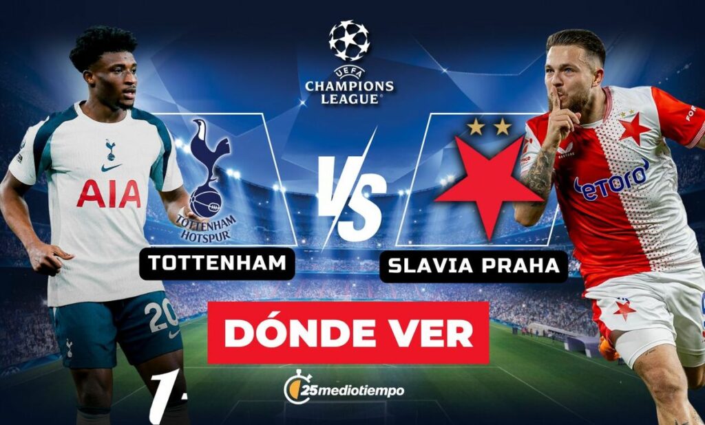 Tottenham Vs. Slavia Praha: Sigue El Partido De La Champions League 2025 En Vivo - Noticias Notivalle Tottenham Vs. Slavia Praha: Sigue El Partido De La Champions League 2025 En Vivo