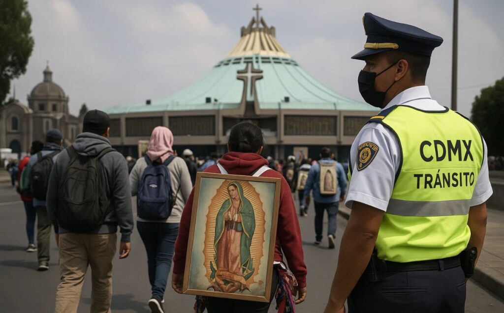 Peregrinaciones A La Basílica De Guadalupe: Calles Cerradas En Cdmx