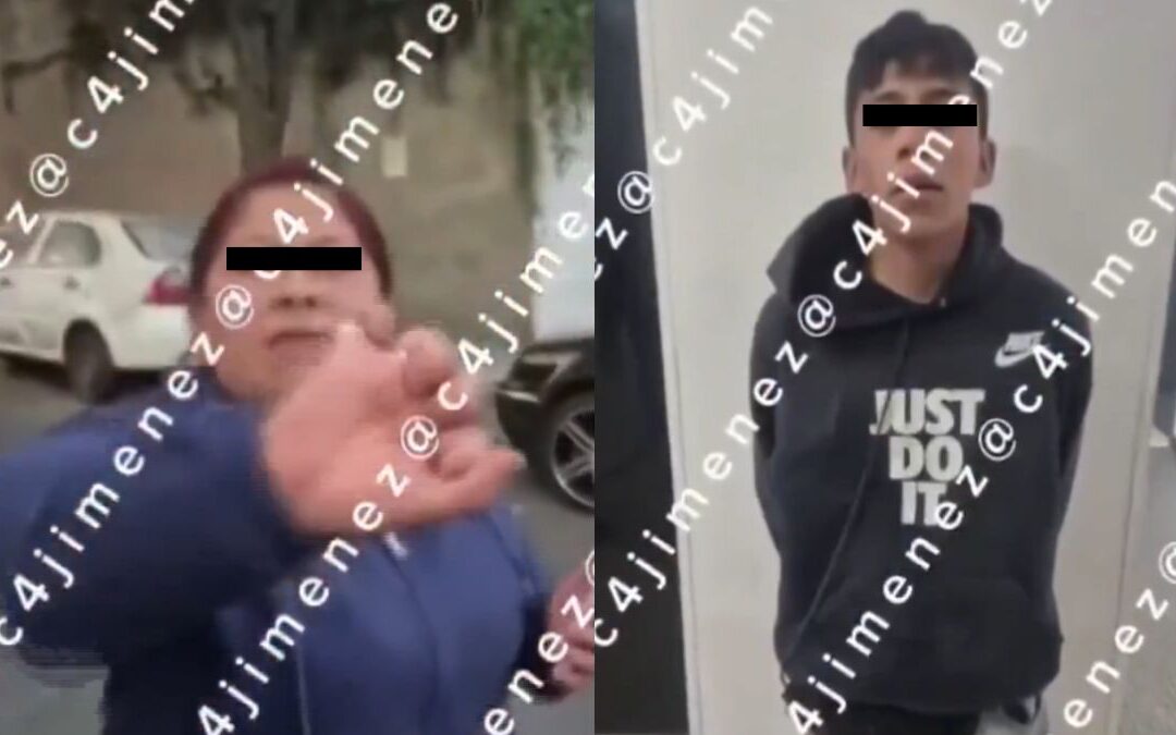 Detención del hijo: Papás de delincuente agreden a policía de CdMx por octava vez