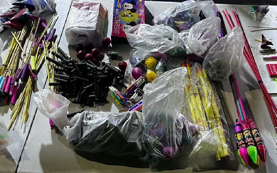Detienen a Hombre por Venta Ilegal de Pirotecnia en Torreón