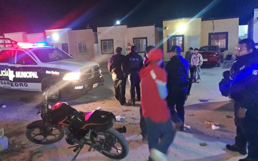 Menores Detenidos por Consumo de Bebidas Alcohólicas y Pelea en La Laguna