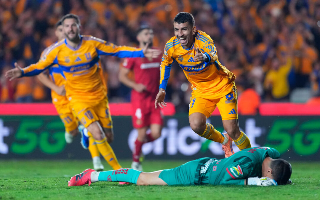 Tigres se Adelanta en la Final de ida Contra Toluca con un Regalo de Hugo González