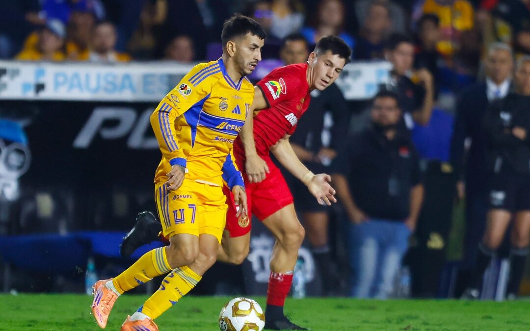 Tigres Triunfa sobre Toluca en el Marcador Final de la Ida de la Apertura 2025 de la Liga MX