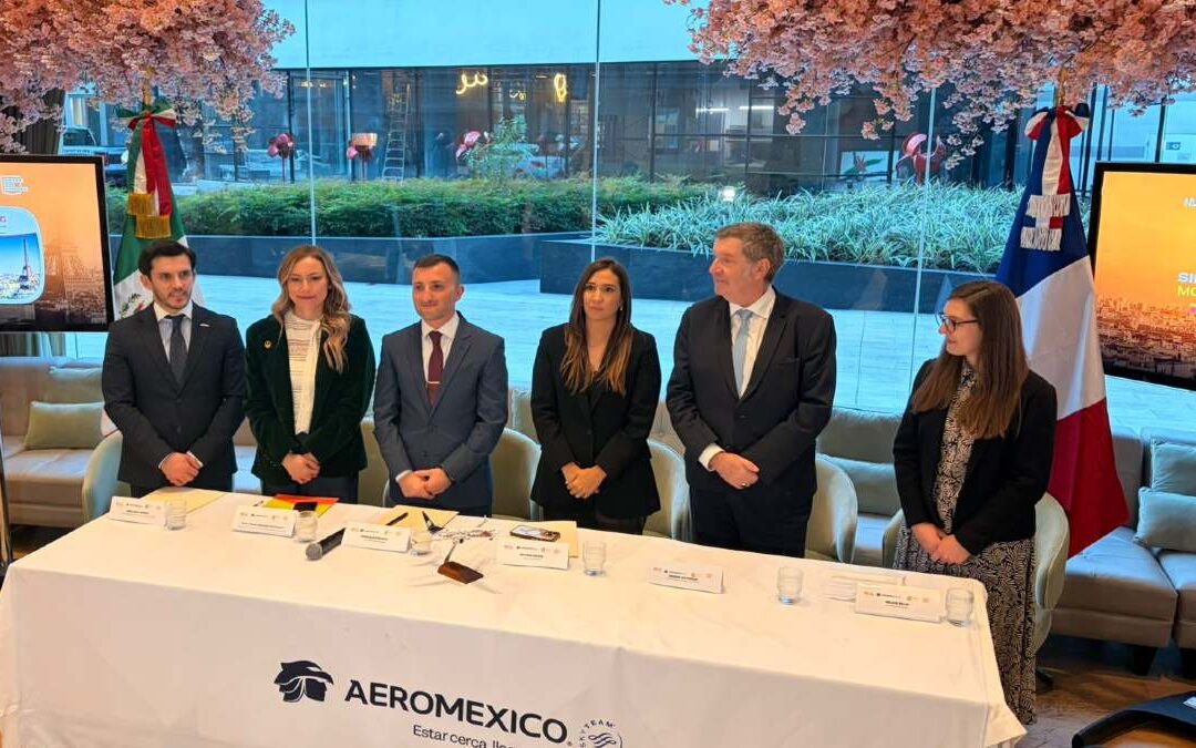 Aeroméxico Lanza Vuelo Directo desde Monterrey a París a Partir de Abril de 2026