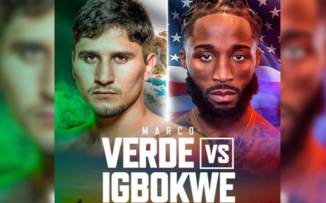 Marco Verde vs. Raphael Igbokwe: Todo lo que necesitas saber sobre la pelea de box EN VIVO