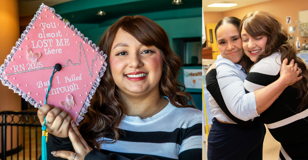 Graduada En Enfermería En El Paso Supera El Cáncer Y Celebra Su Graduación