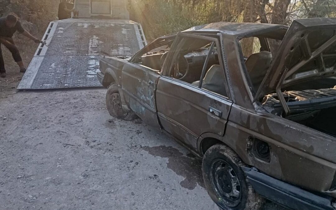 Impactante hallazgo: Vehículo sumergido en el río Sapioriz en Lerdo