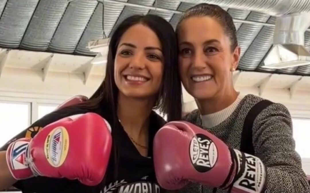 Claudia Sheinbaum Entrena con La Bonita Fernández: Un Encuentro Deportivo en Palm Springs