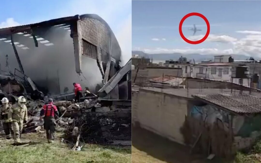 Accidente Aéreo en Toluca: Video Captura el Desplome de una Avioneta