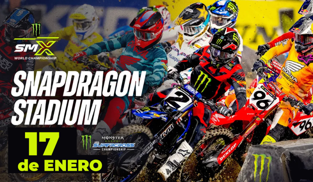 ¡Gana Boletos Para El Monster Energy Ama Supercross En Snapdragon Stadium! - Noticias Notivalle ¡Gana Boletos Para El Monster Energy Ama Supercross En Snapdragon Stadium!