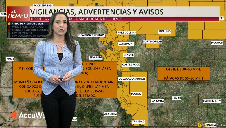 Pronóstico del Tiempo: Vientos Fuertes y Nieve en las Montañas del Norte