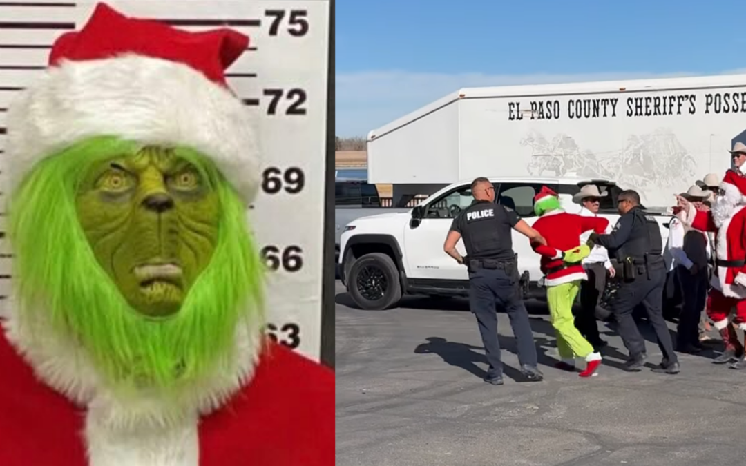 El Grinch Arrestado en Sunland Park por Robo de Regalos Navideños