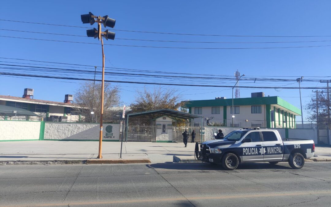 Refuerzan Vigilancia Escolar en Ciudad Juárez para Prevenir Robos