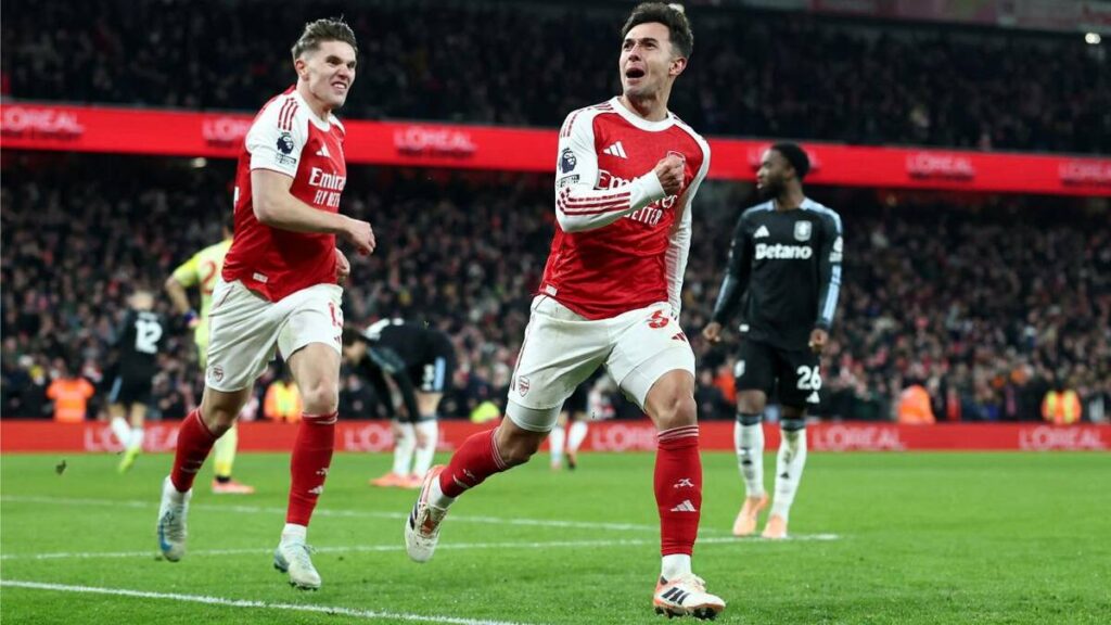 Arsenal Se Corona Campeón De Invierno Tras Una Goleada Impresionante Al Aston Villa En La Premier League