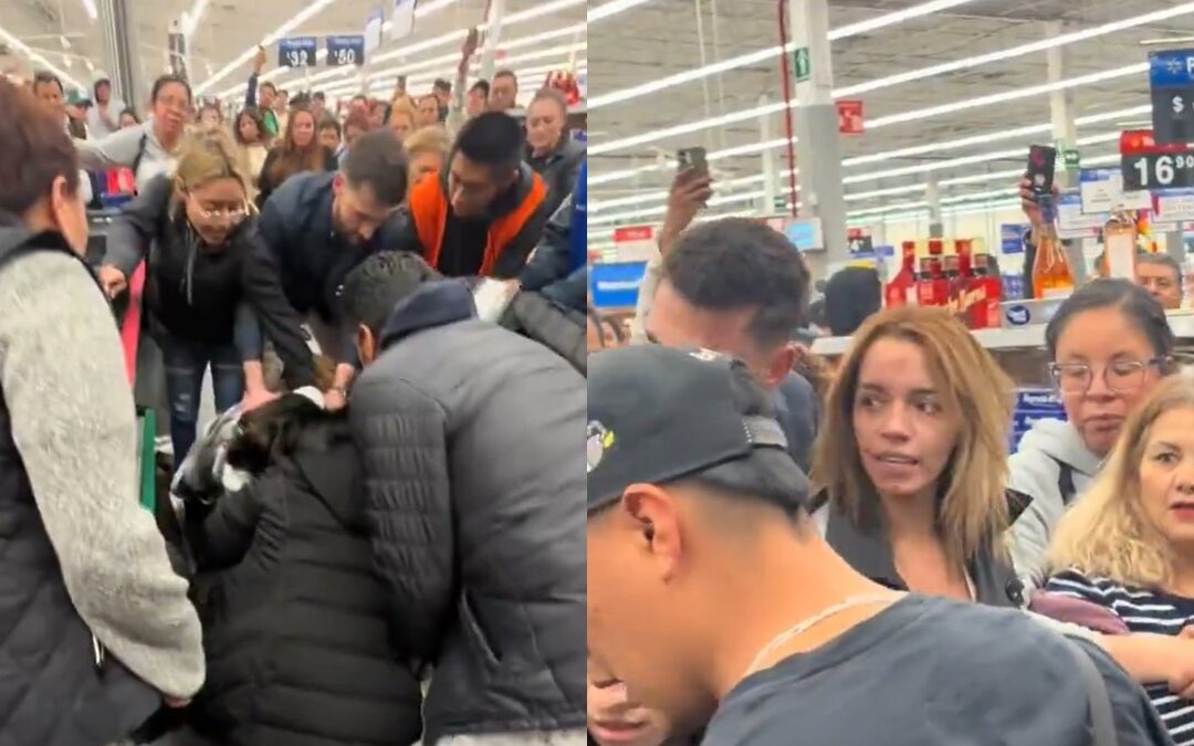 Riña en Supermercado de la GAM: ‘Lady Pavo’ Intenta Colarse en la Fila