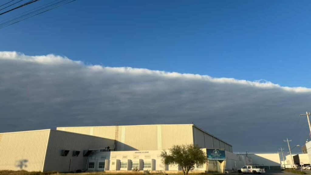 Nube Enorme en Monterrey: Fenómeno Meteorológico que Sorprende a Todos