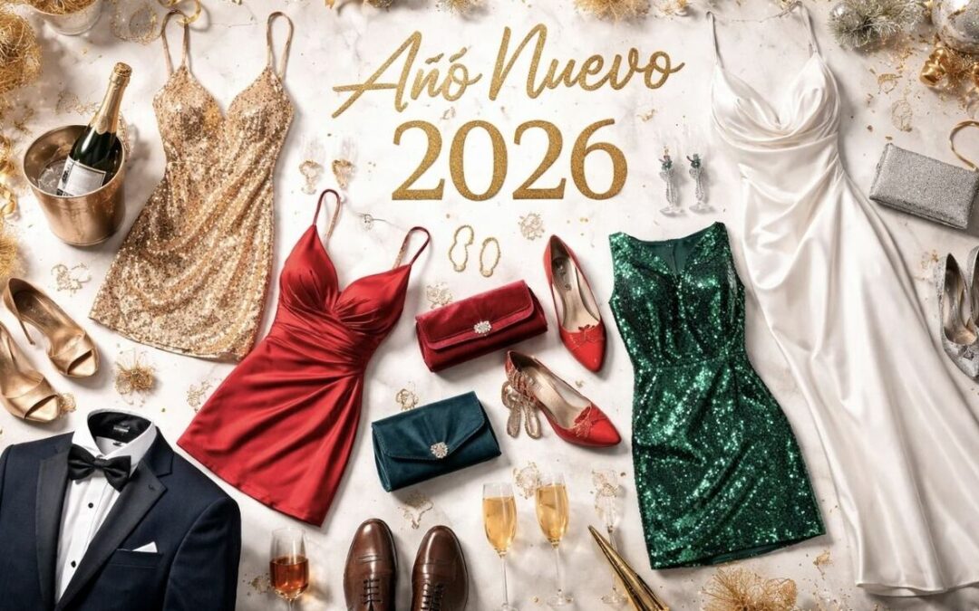 Consejos de moda para el Año Nuevo 2026: significados de los colores de tu outfit