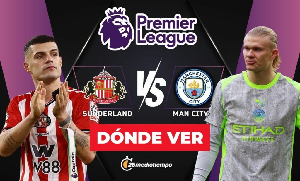 Sunderland Vs. Manchester City: Horario Y Dónde Ver En Vivo El Partido De La Premier League Hoy