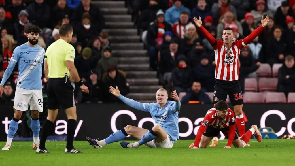 Manchester City se queda corto contra el Sunderland mientras el Arsenal amplía su ventaja