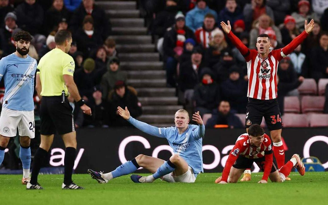 Manchester City se queda corto contra el Sunderland mientras el Arsenal amplía su ventaja