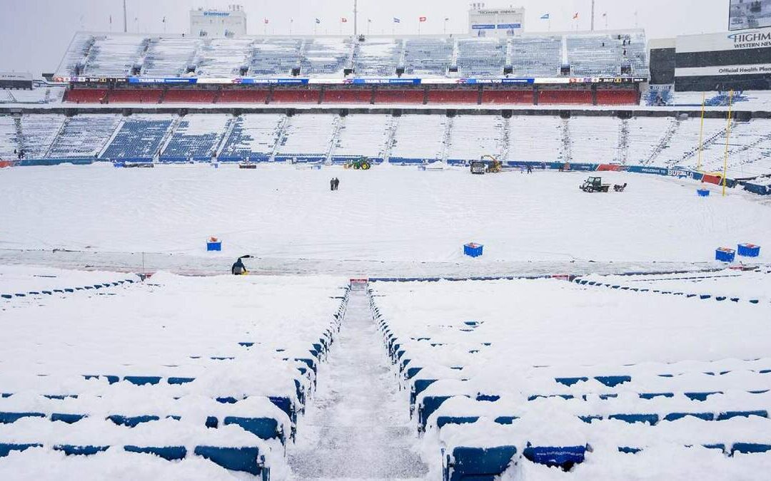 ¡Buffalo Bills hace un llamado a sus aficionados para palear la nieve del Highmark Stadium!