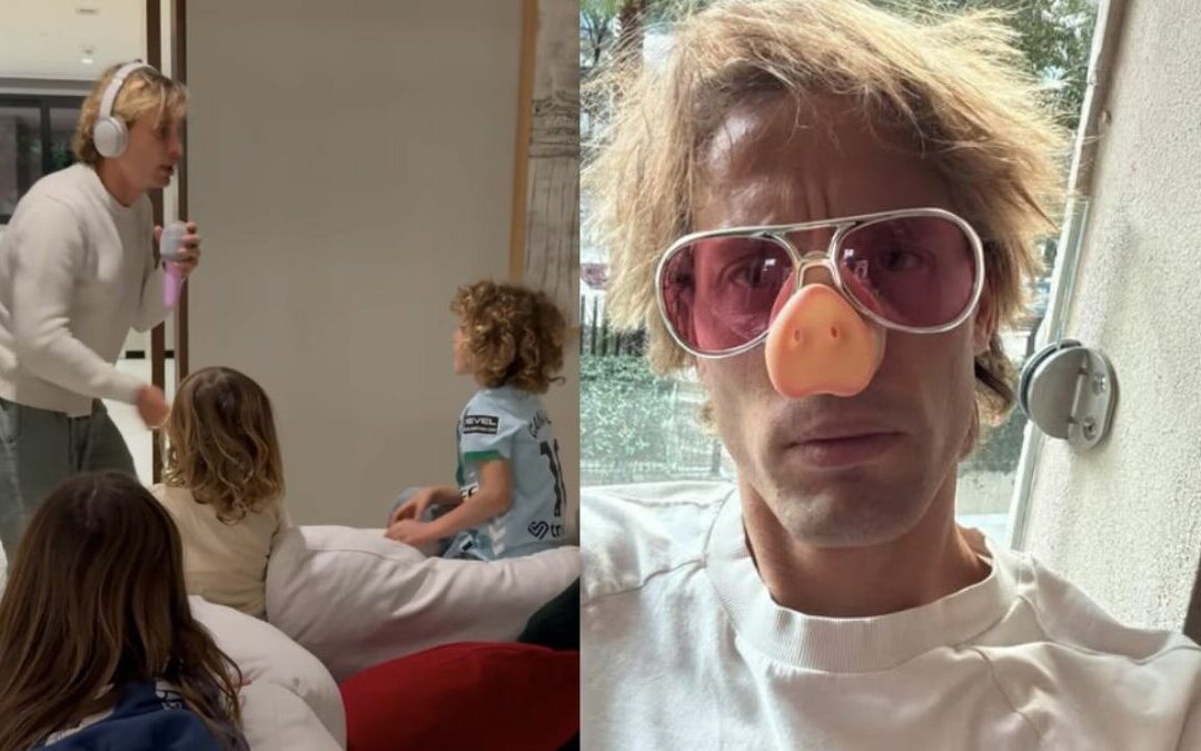 Sergio Canales deslumbra como cantante en Palmas Springs