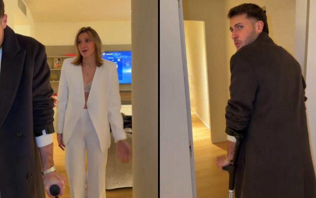 La hermana de Santi Giménez publica un chiste en TikTok tras su lesión