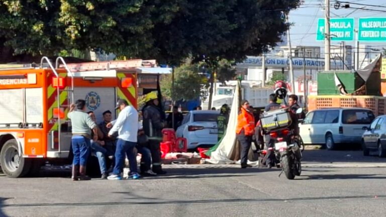 Explosión de Gas en Puebla: 14 Heridos en Puesto Callejero
