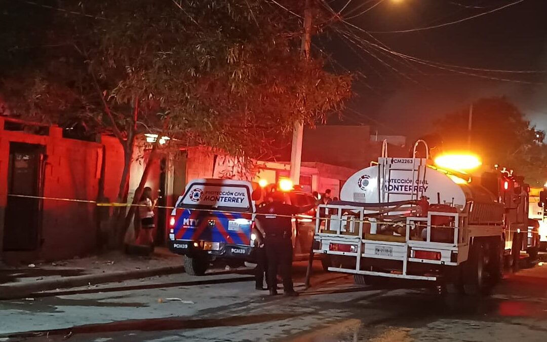 Incendio en La Alianza, Monterrey: Consume Tejabán Sin Heridos