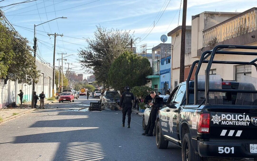 Explosión de gas en Monterrey: incendio deja varios lesionados