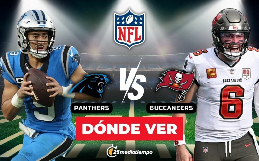 Buccaneers vs Panthers: ¿Dónde y a qué hora ver en VIVO el partido por el Título NFC Sur de la Semana 18 de la NFL?