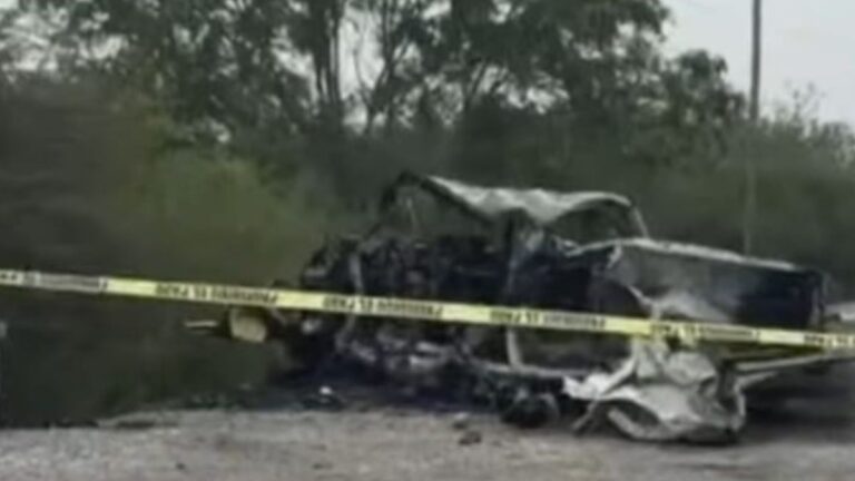 Accidente Mortal en Ciudad Victoria: Dos Mujeres Pierden la Vida, Una Calcinada