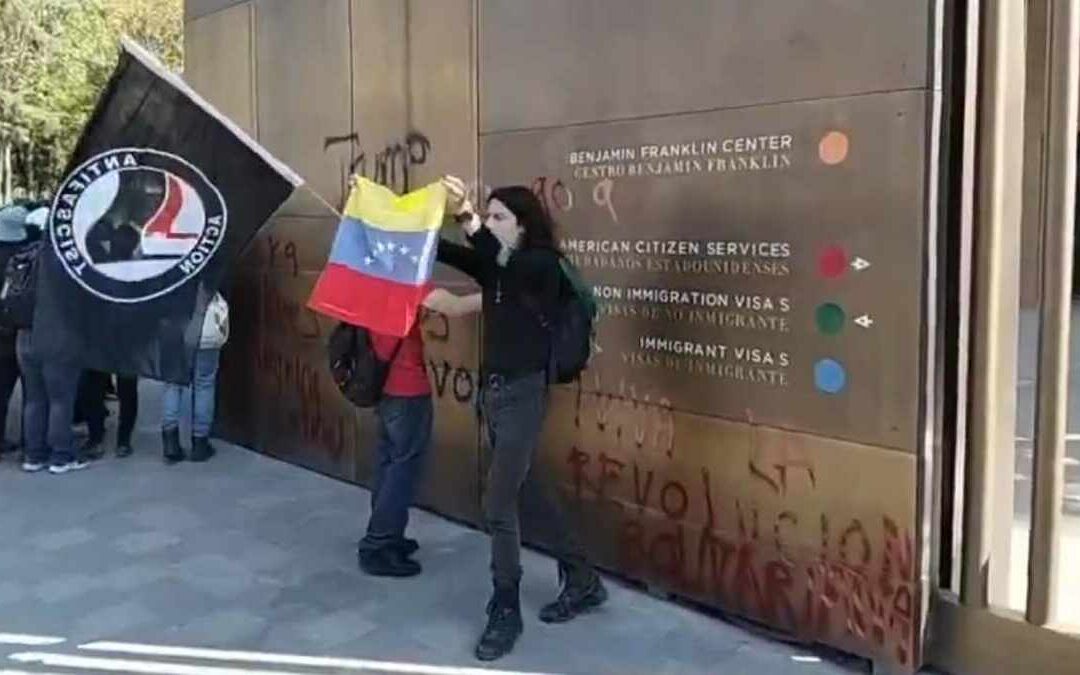 Atentado en la Embajada de Estados Unidos en México tras la captura de Nicolás Maduro