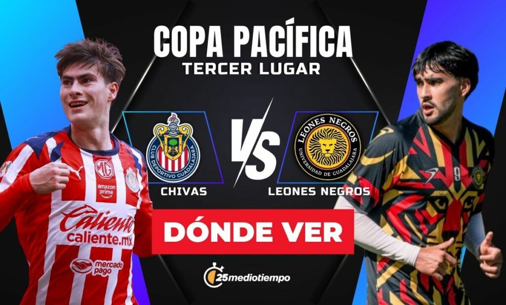 Chivas Vs. Leones Negros En Vivo: Horario Y Dónde Ver La Copa Pacífica 2026
