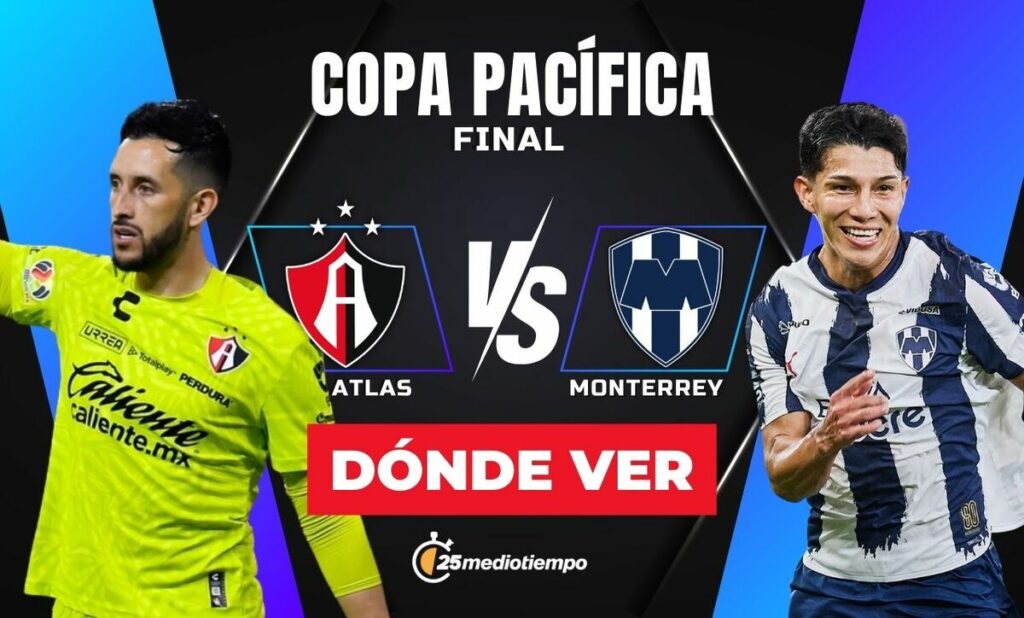 Atlas Vs Monterrey: Horario Y Dónde Ver En Vivo La Final De La Copa Pacífica 2026 - Noticias Notivalle Atlas Vs Monterrey: Horario Y Dónde Ver En Vivo La Final De La Copa Pacífica 2026