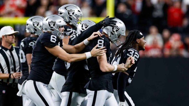 Dramático triunfo de los Raiders sobre los Chiefs en la NFL 2025-26