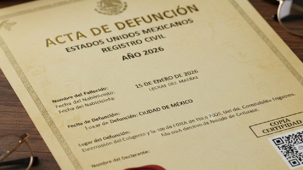 Costos Y Requisitos Para Tramitar El Acta De Defunción En Torreón En 2026 - Noticias Notivalle Costos Y Requisitos Para Tramitar El Acta De Defunción En Torreón En 2026