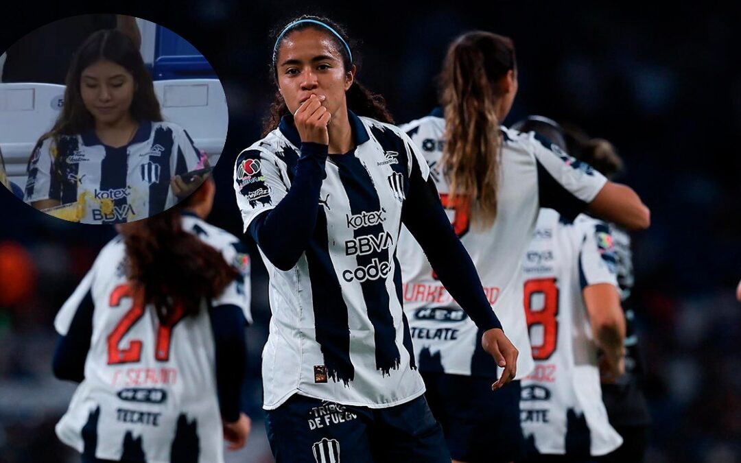 Incidente Sorprendente: Aficionada de Rayadas Recibe Nachos durante el Partido | VIDEO