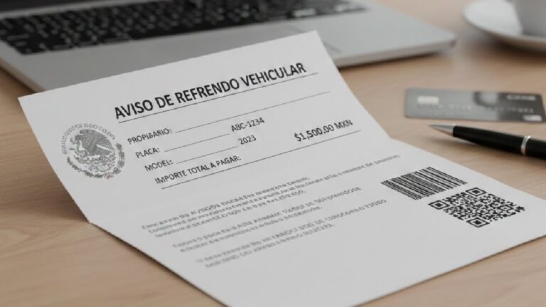Pago de Refrendo Vehicular 2026: Descubre Dónde y Cuánto Pagar