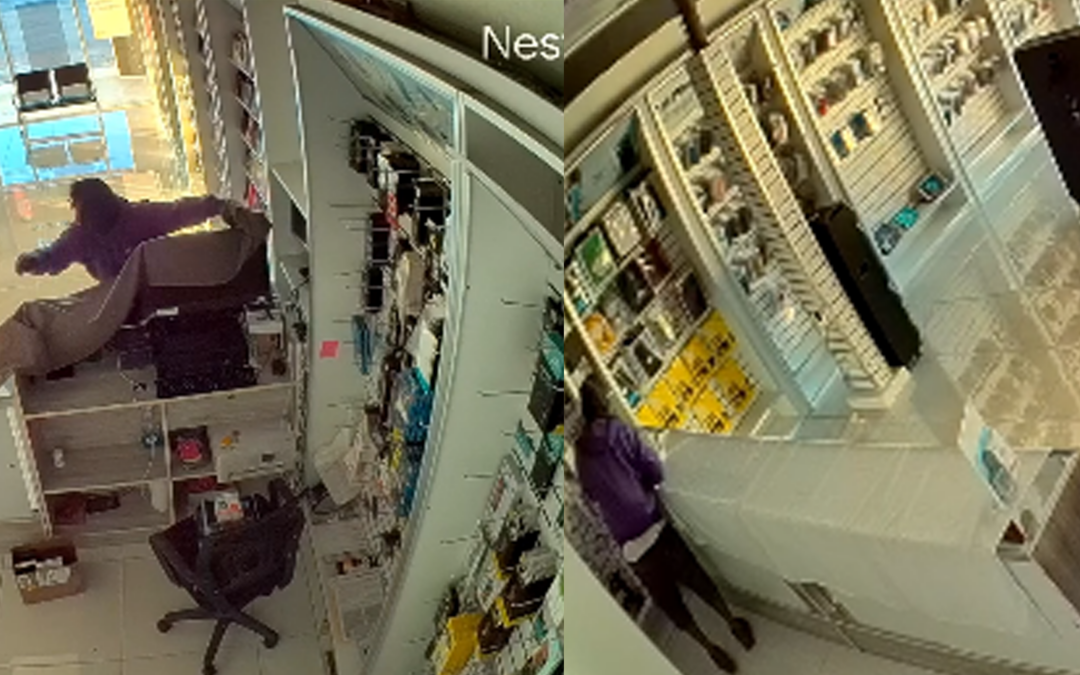 Buscan sospechoso en Odessa por robos a negocios de reparación de celulares