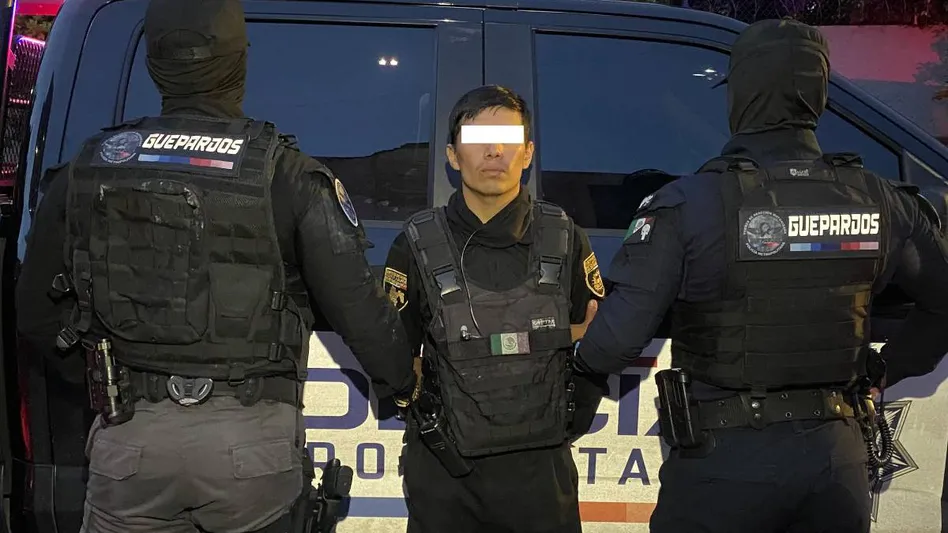 Policía Tlaquepaque Captura a Hombre por Usurpación de Funciones y Posesión Ilegal de Arma