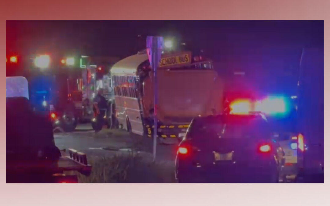 Accidente de autobús escolar en Sharyland ISD: conductor y cinco estudiantes heridos
