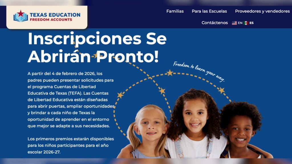 Texas Impulsa El Programa Cuentas De Libertad Educativa Para Ampliar Opciones Escolares - Noticias Notivalle Texas Impulsa El Programa Cuentas De Libertad Educativa Para Ampliar Opciones Escolares