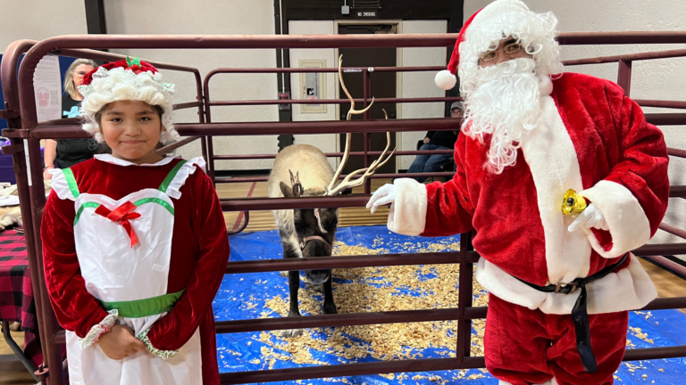 Convite Navideño en Evergreen: Santa Claus y un Reno Real Este Sábado en Tampa Bay