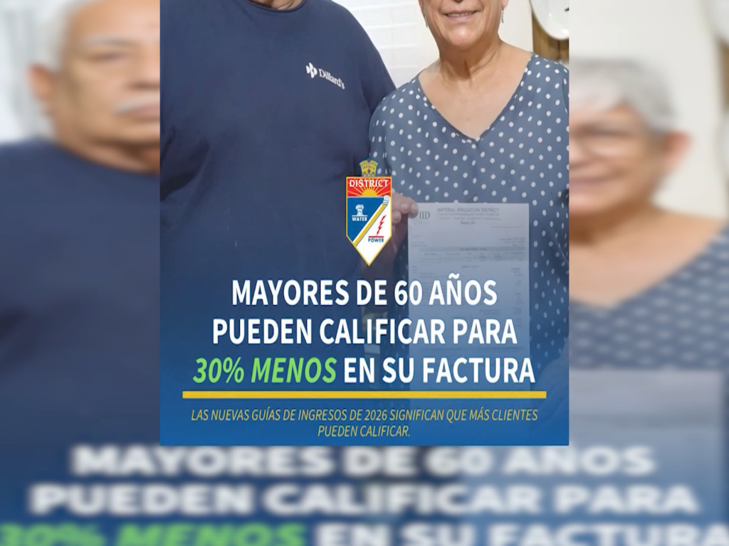 Descuentos En Electricidad Para Adultos Mayores Y Familias De Bajos Recursos En Imperial Ca - Noticias Notivalle Descuentos En Electricidad Para Adultos Mayores Y Familias De Bajos Recursos En Imperial Ca