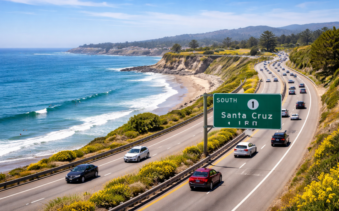 Accidente en la Autopista 1 en Santa Cruz CA Deja Cuatro Heridos Graves