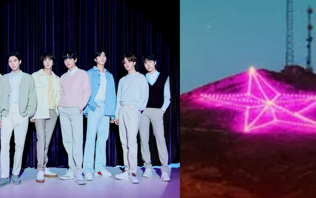 Fans de BTS en El Paso recaudan $3000 para iluminar la Estrella de la Montaña en morado