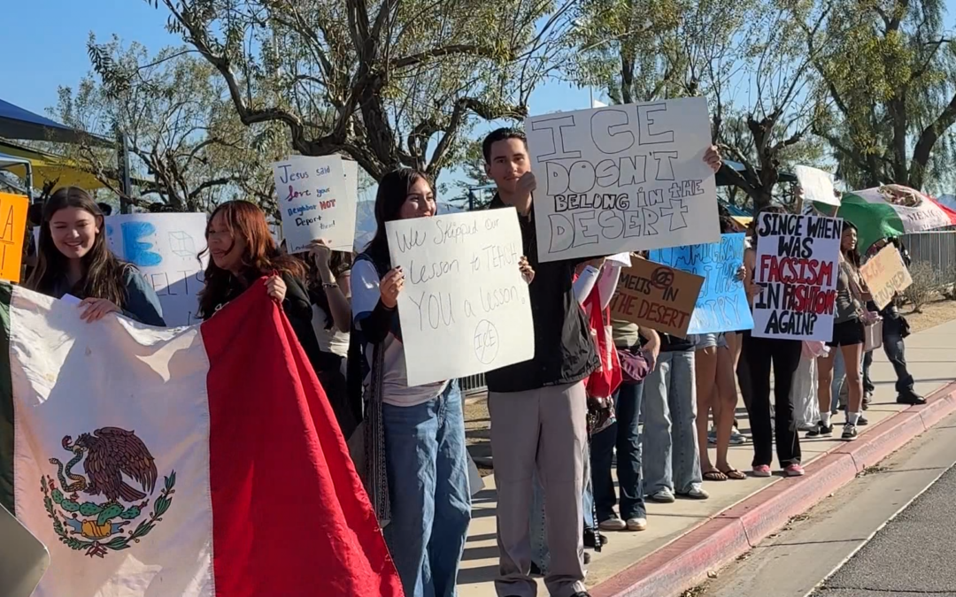 Paros estudiantiles se registran en escuelas del Valle de Coachella
