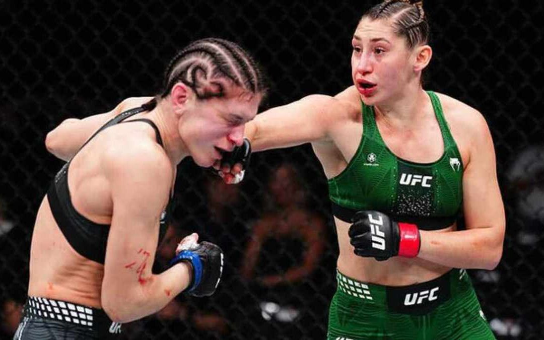 Regina Tarin triunfa en su debut en UFC al vencer a Ernesta Kareckaité