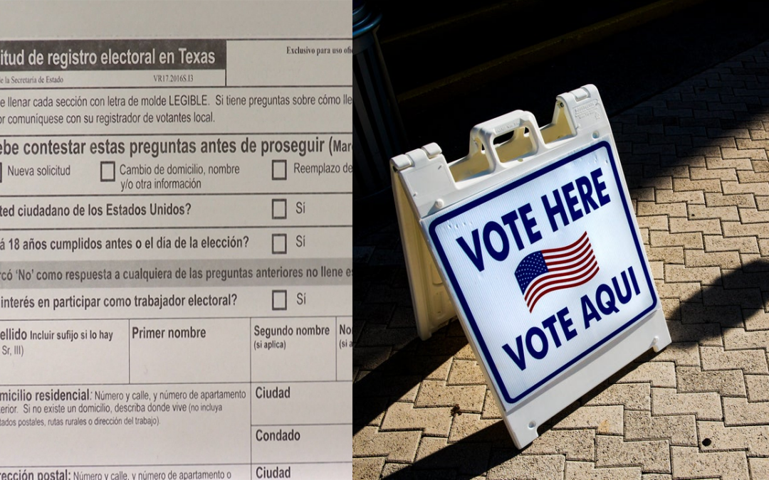 ¡Última Oportunidad! Regístrate para Votar en las Elecciones Primarias de Marzo en El Paso